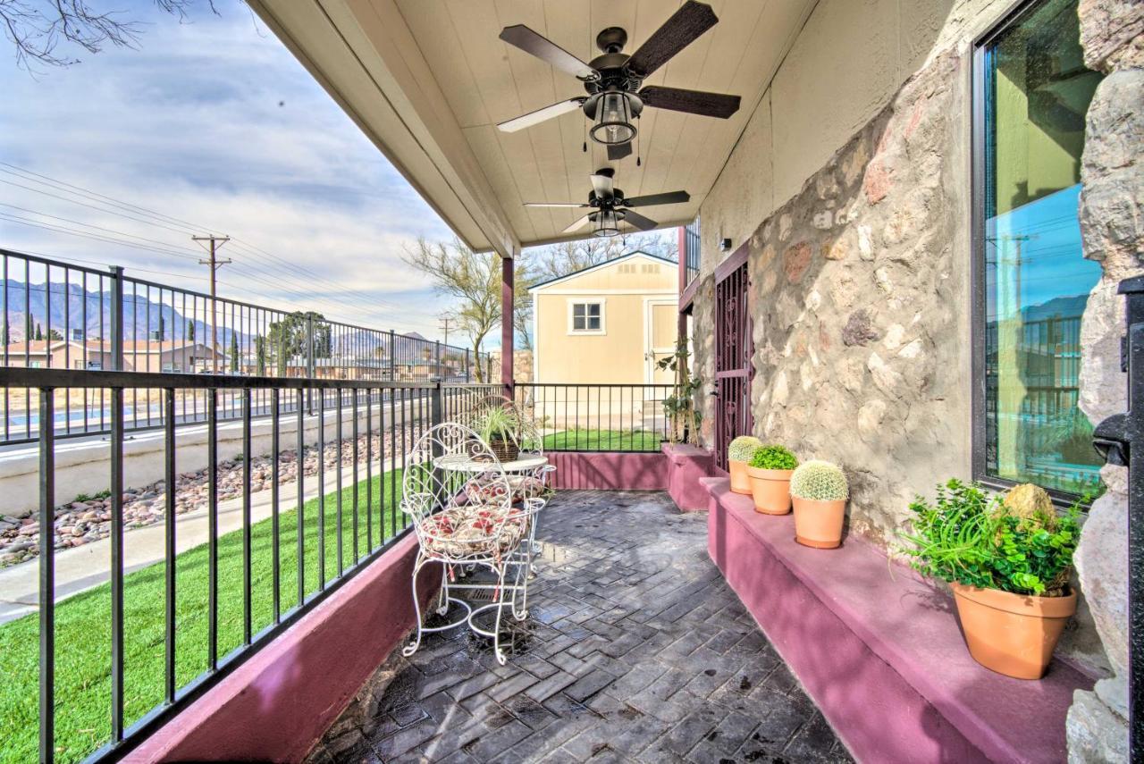 Cozy El Paso Studio With Patio About 5 Mi To Utep! Eksteriør billede