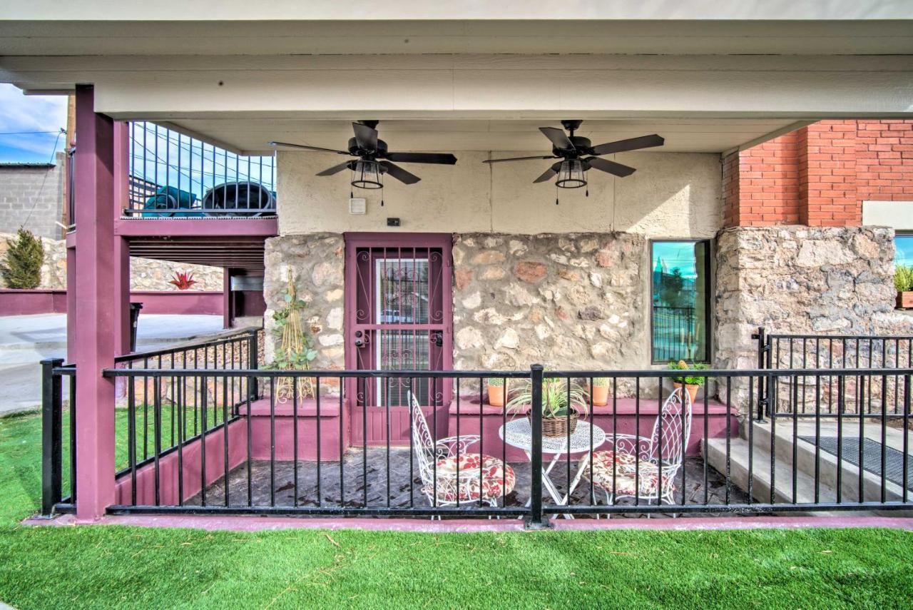 Cozy El Paso Studio With Patio About 5 Mi To Utep! Eksteriør billede